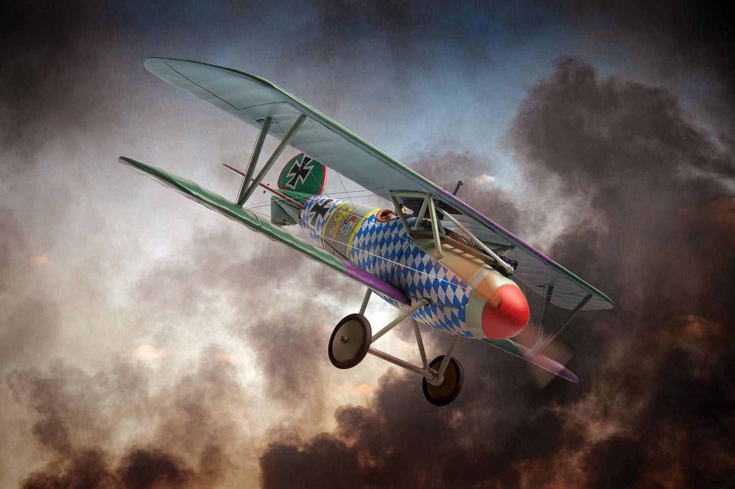 Corgi Albatros D.V Ltn.d.R Wolf Jasta 5 July 1917 1:72 Diecast Model