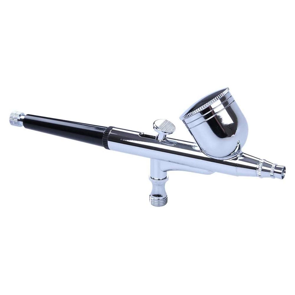 Timbertech ABPST01 Dual-Action Airbrush Set w/7ml Fluid Cap Model Air Paint Tool