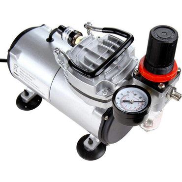 Timbertech ABPST05 Airbrush Kit w/Air Compressor Ideal for Model Airbrushing