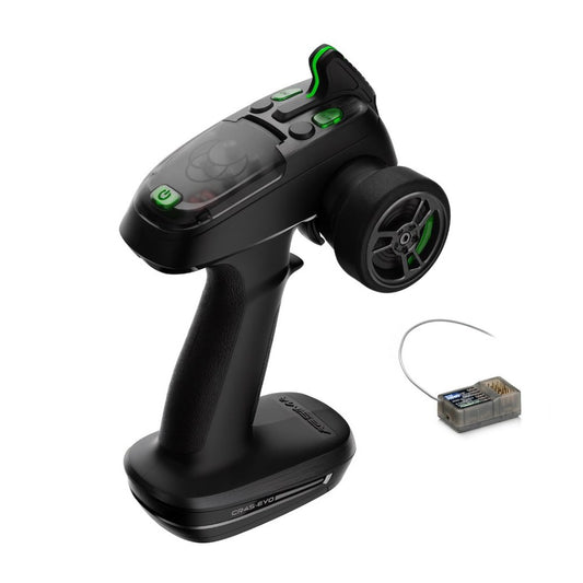 Absima CR4S-EVO 4-Channel Wheel Radio Set with 6-Channel Receiver