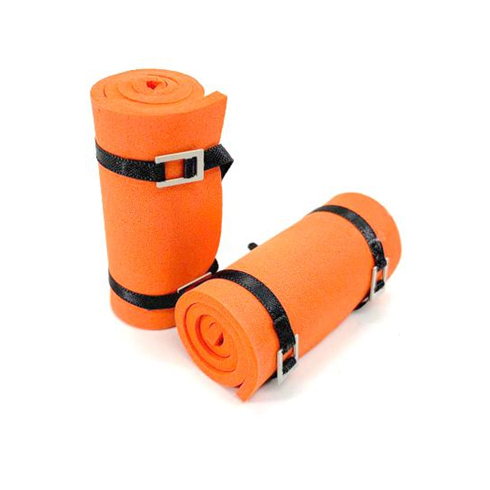 Absima Orange Seeping/Camping Mats w/Straps 1:10 Scale RC Crawler 2320087