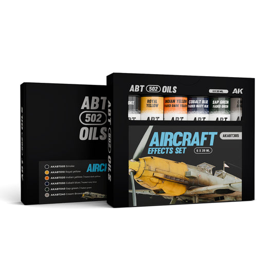 Abteilung 502 Aircraft Effects Oil Paint Set ABT305
