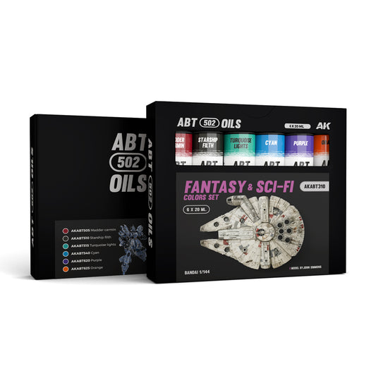 Abteilung 502 Fantasy & Sci-Fi Colours Oil Paint Set ABT310