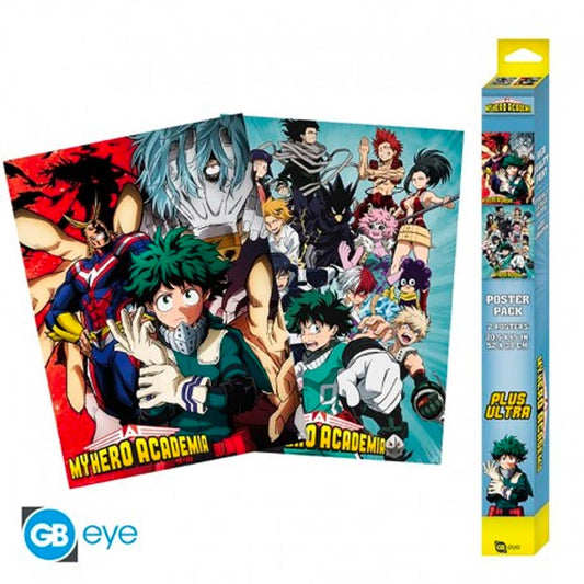 MY HERO ACADEMIA - 2x Chibi Posters - Artworks (52x38) ABYDCO604