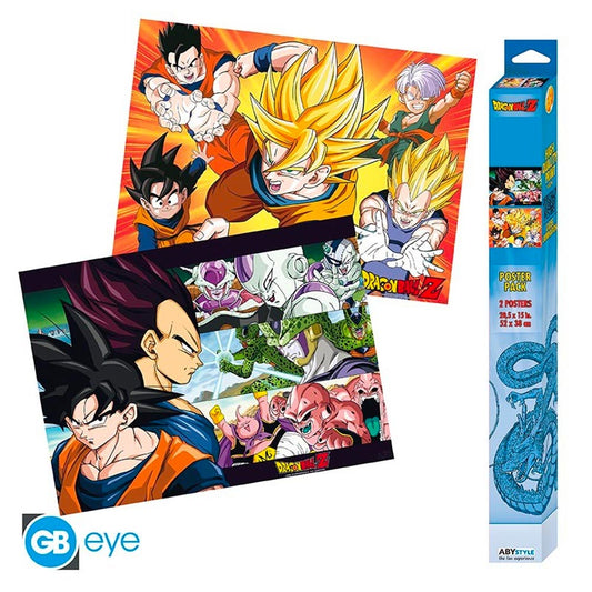 DRAGON BALL - 2x Chibi Posters - Saiyans (52x38) ABYDCO708