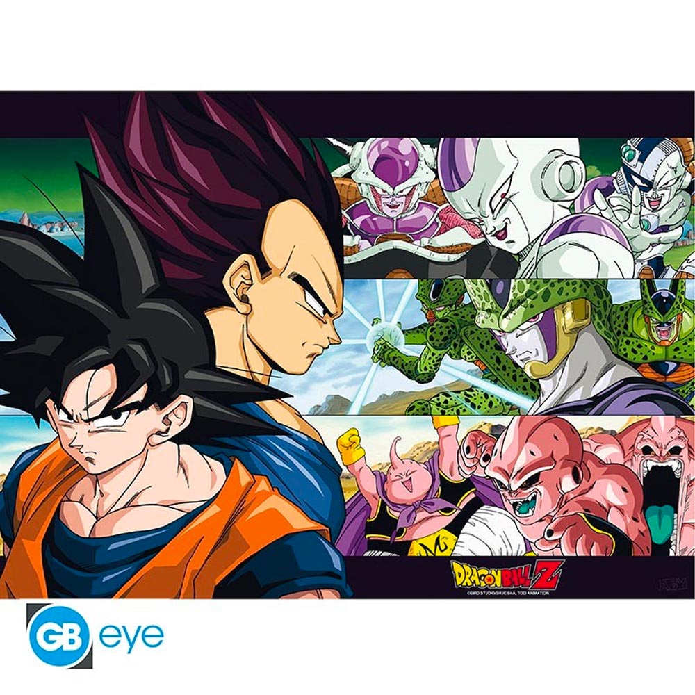 DRAGON BALL - 2x Chibi Posters - Saiyans (52x38) ABYDCO708