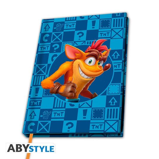 CRASH BANDICOOT - Cahier A5 "Crash & Coco" ABYNOT089