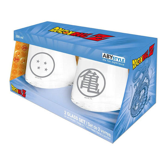 DRAGON BALL - 2 Glass Set Kame & Dragon Ball ABYVER171