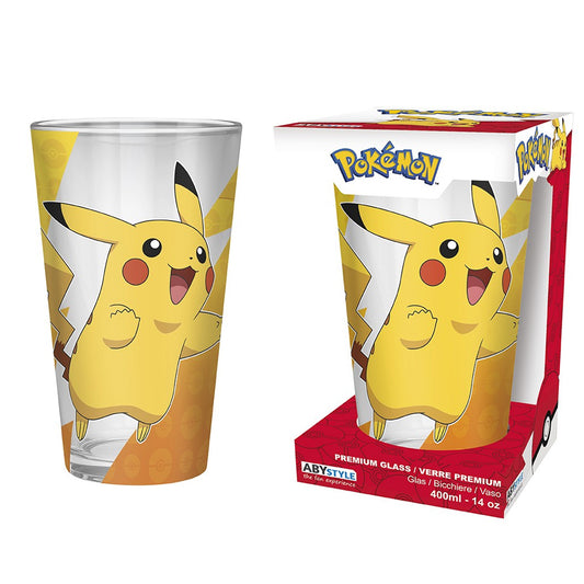 POKEMON - Pikachu Foil Large Glass - 400ml