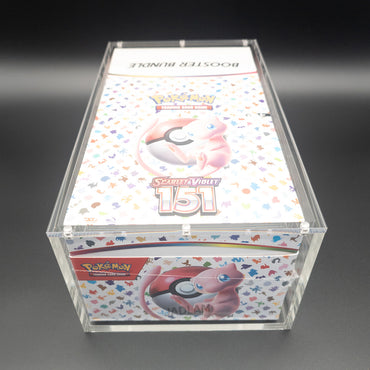 Pokemon Booster Bundle Case Premium Magnetic Acrylic Case Protector - X12