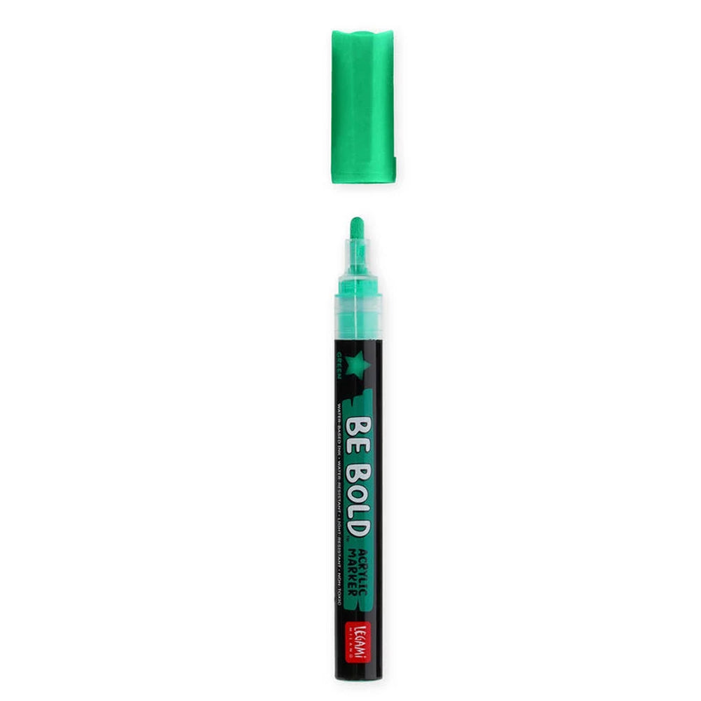 Legami Be Bold - Green Acrylic Paint Marker