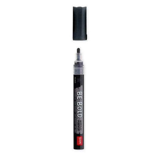 Legami Be Bold - Black Acrylic Paint Marker