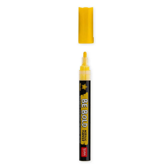 Legami Be Bold - Yellow Acrylic Paint Marker