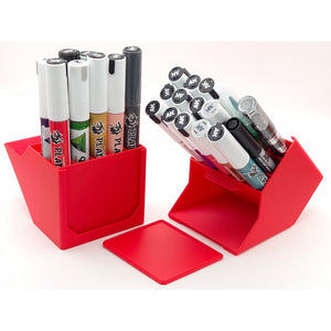 Jadlam 3D Paint Marker Holder Workbench Organiser Storage Rack for 15 Markers
