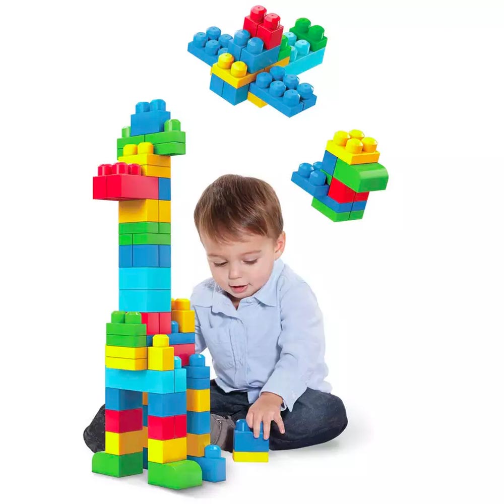 Mega Bloks First Builders Big Building Classic 60-Block Bag DCH55