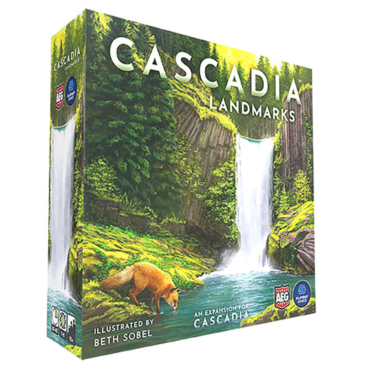 Cascadia: Landmarks Expansion Board Game - Age 10+ - 1-6 Players