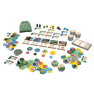 Cascadia: Landmarks Expansion Board Game - Age 10+ - 1-6 Players