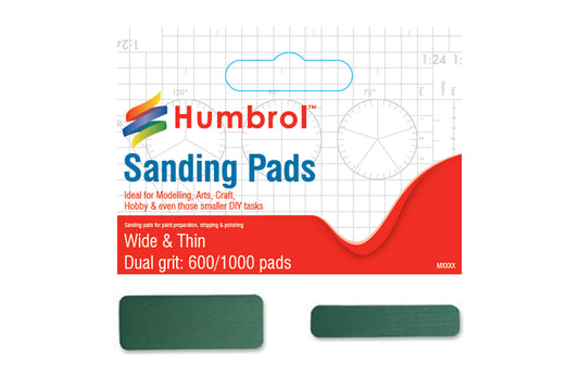 Humbrol AG9166 Flexi Sanders: Dual grit, Twin pack Model Kit Tool