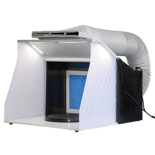 Royal Max Portable Fold Away Airbrush Spraybooth with LED Lights AH-310