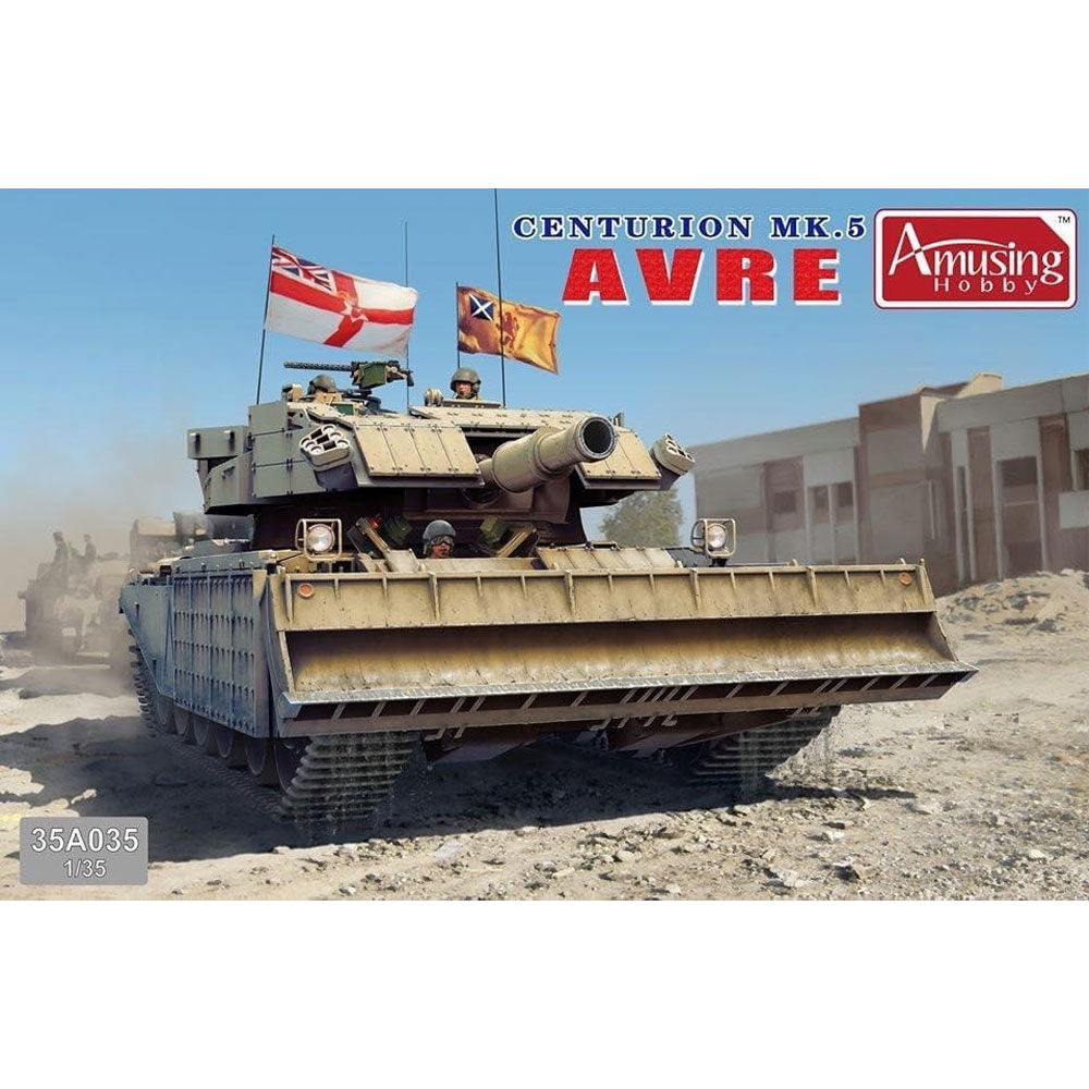 Amusing Hobby Centurion Mk.5 AVRE 1:35 Plastic Model Tank Kit AH35A035