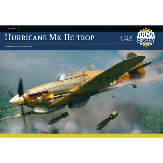 Arma Hobby 40005 Hawker Hurricane Mk.IIc Trop 1:48 Model Kit