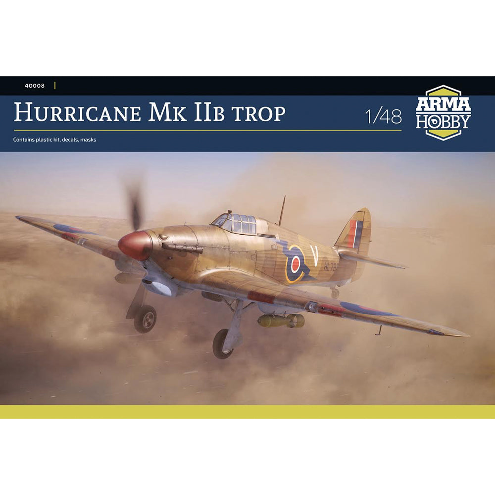 Arma Hobby 40008 Hurricane Mk IIb Tropical 1:48 Model Kit