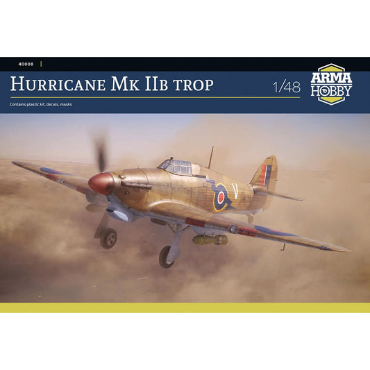 Arma Hobby 40008 Hurricane Mk IIb Tropical 1:48 Model Kit