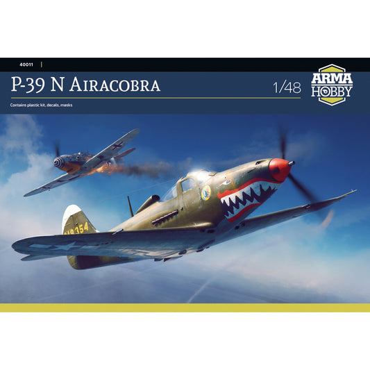 Arma Hobby 40011 P-39 N Airacobra 1:48 Model Kit