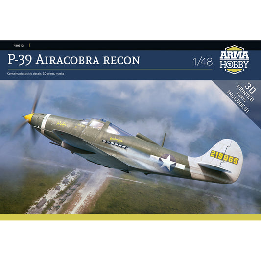 Arma Hobby 40013 P-39 Airacobra Recon 1:48 Model Kit