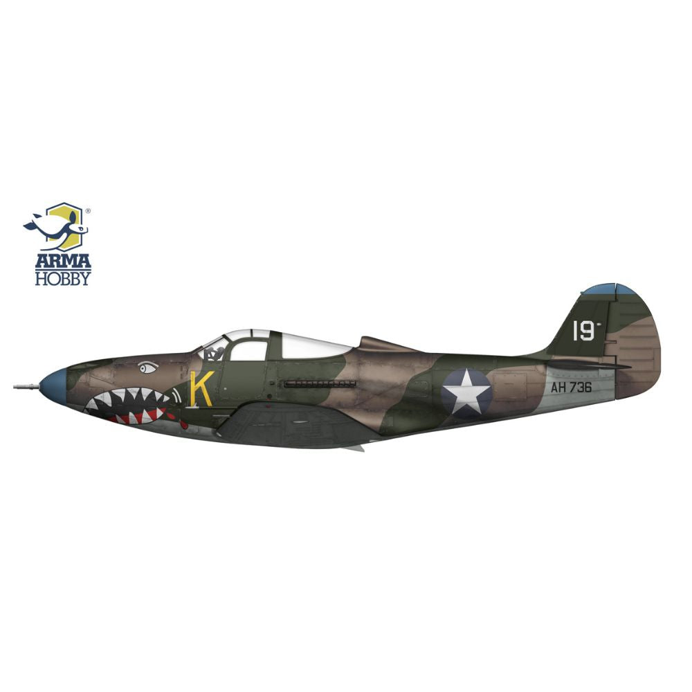 Arma Hobby 40014 P-400 Airacobra 1:48 Model Kit