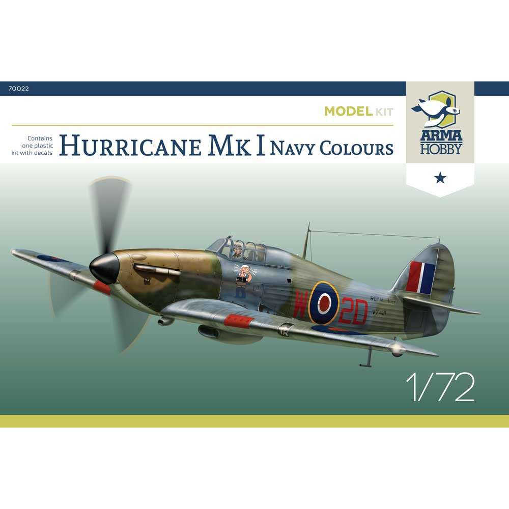 Arma Hobby 70022 Hawker Hurricane Mk.I Royal Navy 1:72 Model Kit