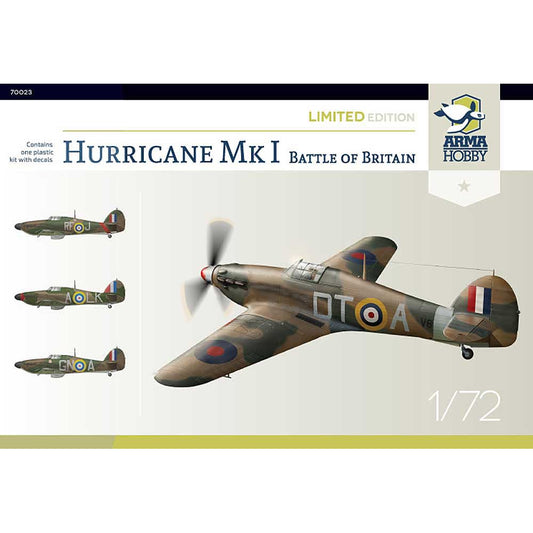 Arma Hobby 70023 Hawker Hurricane Mk.I Battle of Britain LE 1:72 Model Kit