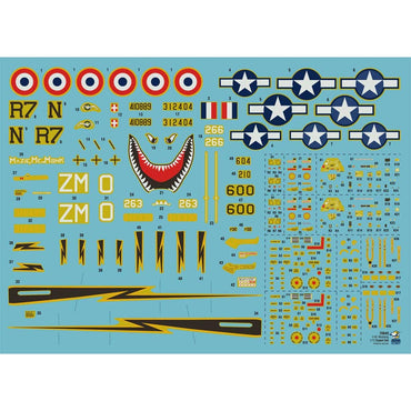 Arma Hobby 70040 North-American F-6C Mustang Expert Set 1:72 Plastic Model Kit