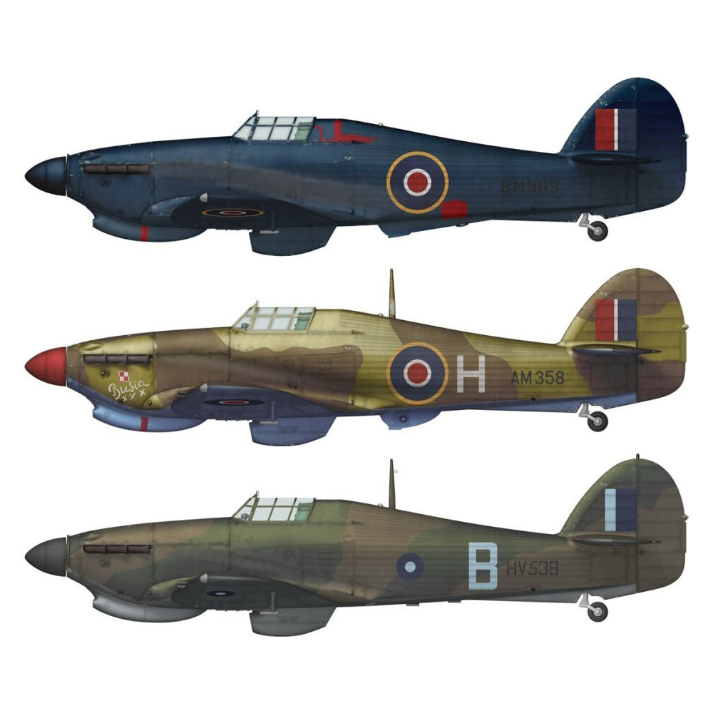 Arma Hobby 70046 Hawker Hurricane MkII Reconnaissance Deluxe 1:72 Model Kit