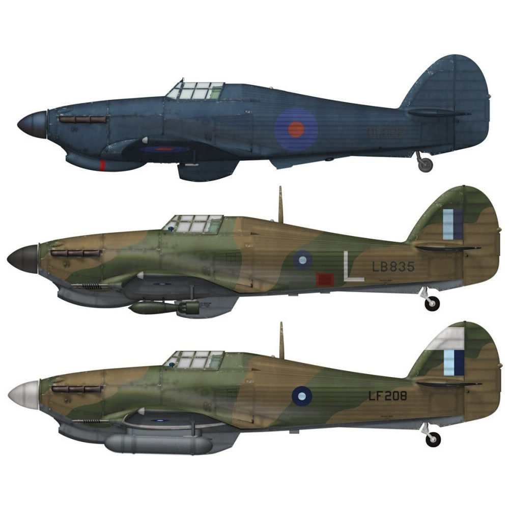 Arma Hobby 70046 Hawker Hurricane MkII Reconnaissance Deluxe 1:72 Model Kit