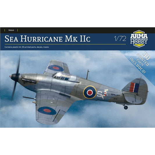 Arma Hobby 70063 Hawker Sea Hurricane Mk.Iic 1:72 Model Kit