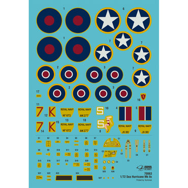 Arma Hobby 70063 Hawker Sea Hurricane Mk.Iic 1:72 Model Kit