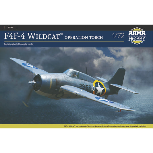 Arma Hobby 70065 Grumman F4F-4 Wildcat 'Operation Torch' 1:72 Model Kit