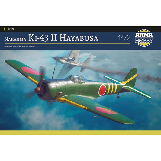 Arma Hobby 70078 Nakajima KI-43 II Hayabusa 1:72 Model Kit