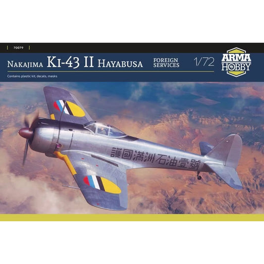 Arma Hobby 70079 Nakajima Ki-43-II Foreign Service 1:72 Model Kit