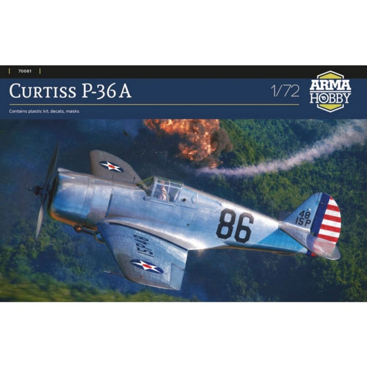 Arma Hobby 70081 Curtiss P-36A 1:72 Model Kit