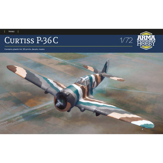 Arma Hobby 70082 Curtiss P-36C 1:72 Model Kit