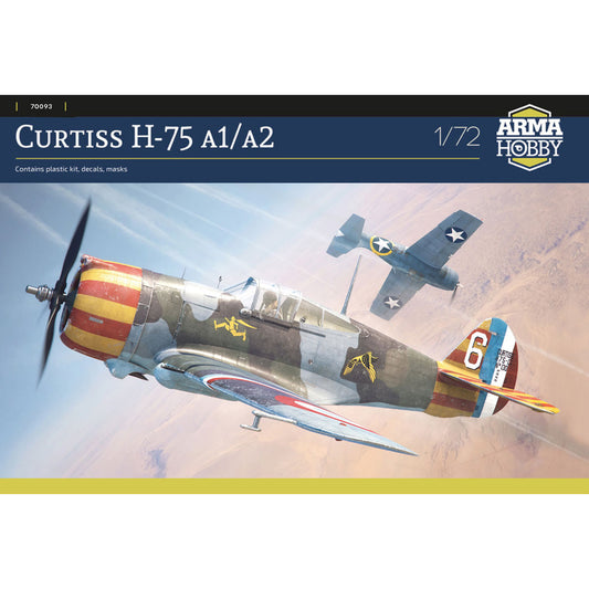 Arma Hobby 70093 Curtiss H-75 A1/A2 1:72 Model Kit