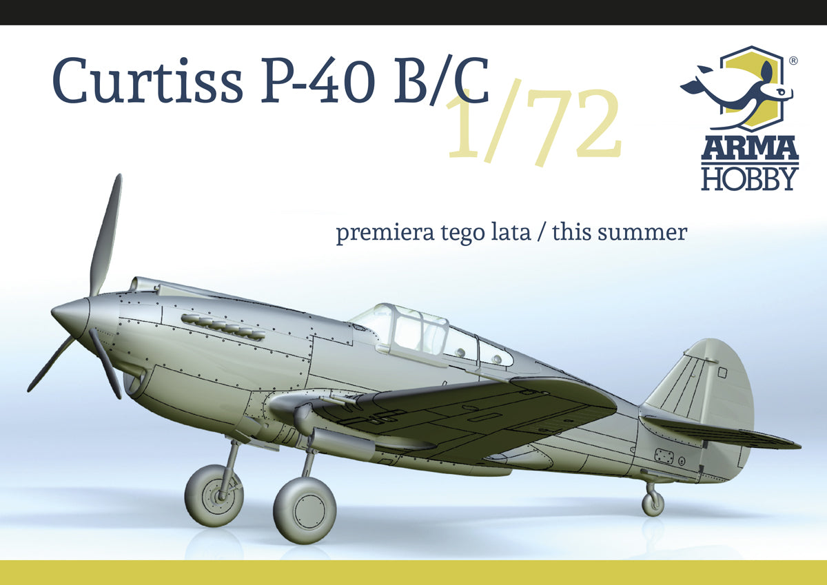 Arma Hobby 70094 Curtiss Hawk 81-A2 Flying Tigers 1:72 Model Kit