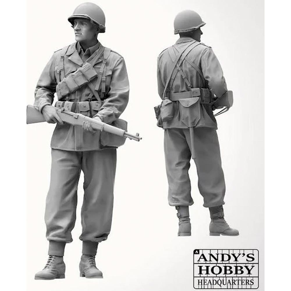 Andy's Hobby HQ004 M4A3E8 Sherman Late WWII/Korean War Easy Eight 1:16 Model Kit