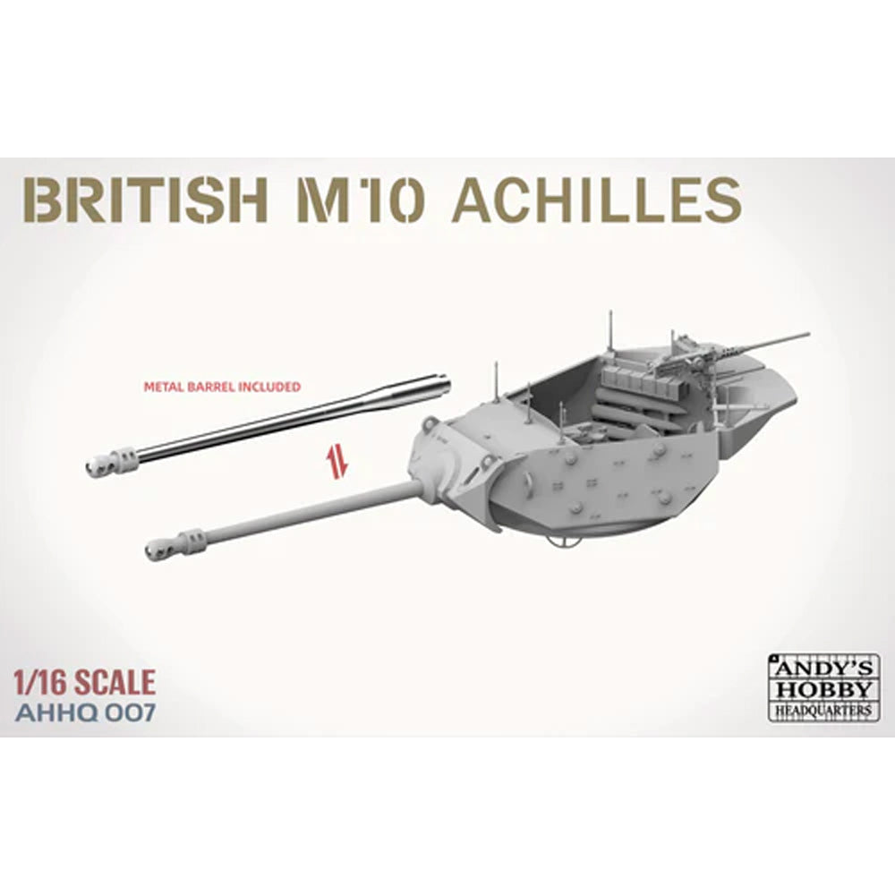 Andy's Hobby HQ 007 British Achilles M10 IIc Tank Destroyer 1:16 Model Kit