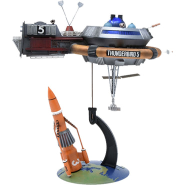 Adventures In Plastic Thunderbird 5 with Thunderbird 3 Plastic Model Kit