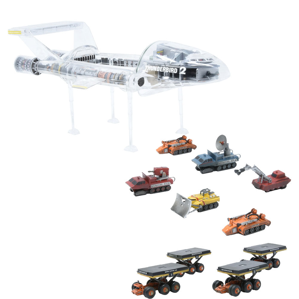 Adventures In Plastic Transparent Thunderbird 2 1:350 Plastic Model Kit