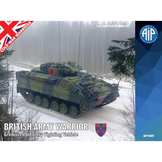 AiP 15001 British Army Warrior Armoured Infantry Fighting Vehicle 1:35 Model Kit