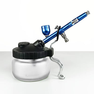 Airbrush Cleaning Kit Bundle - Jar, Brushes & Tools